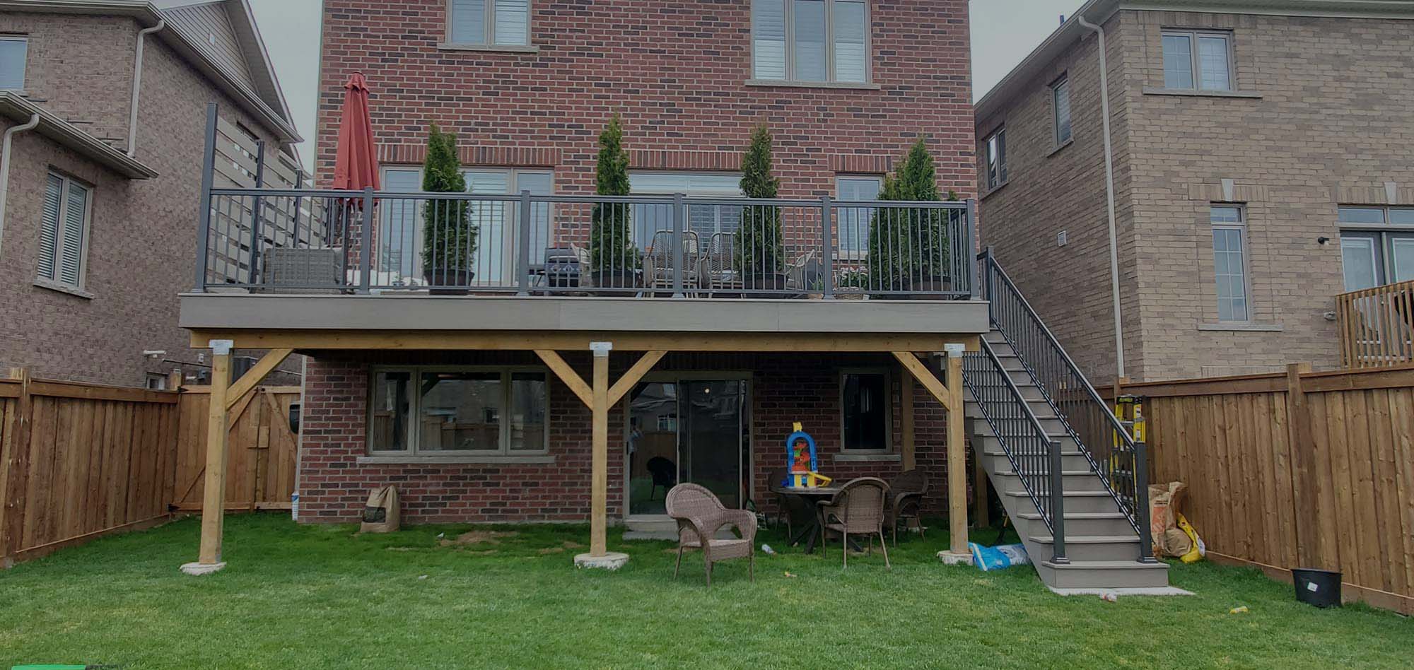 Deck design and assembly, fence installation services